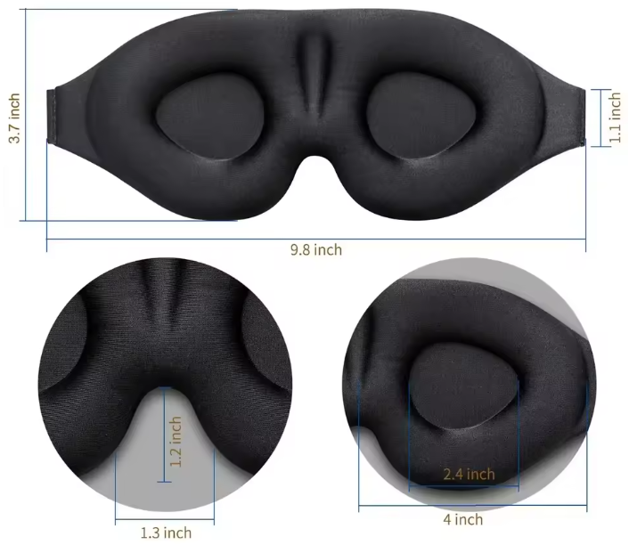 Ultimate Comfort Sleep Mask – Ultra-Soft Light-Blocking Eye Mask